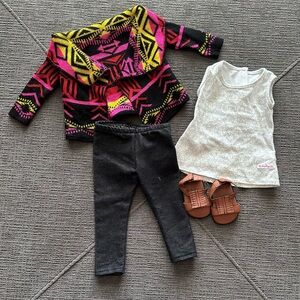 American Girl Saige sweater outfit RETIRED 2013 girl of the year